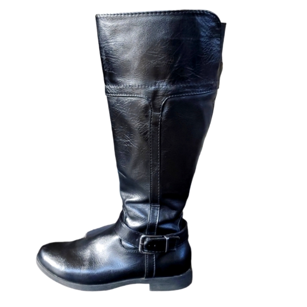 Women's Croft & Barrow Black Buckle Boot